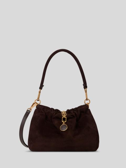 Etro SMALL VELA BLOSSOM BAG IN SUEDE