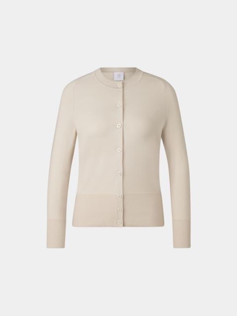 BOGNER Ilma knit jacket in Sand