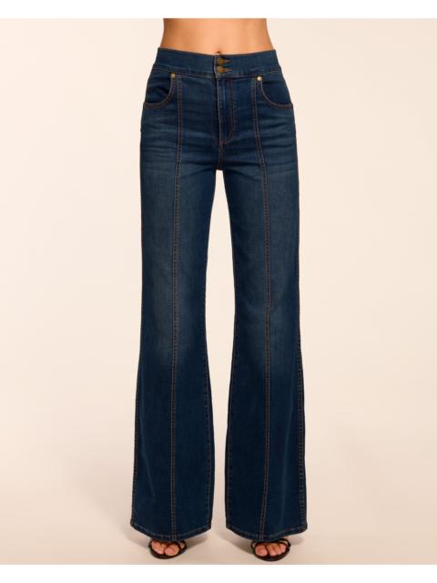 RAMY BROOK Tina High-Rise Wide Leg Jean | DARK RINSE