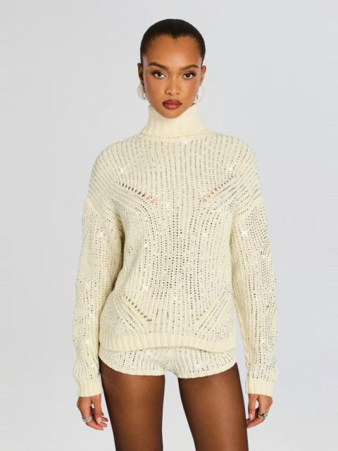 RETROFÊTE CAMDEN EMBELLISHED SWEATER