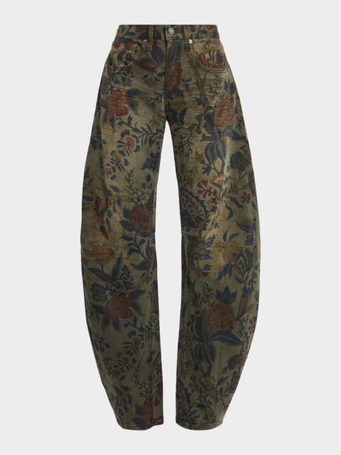 COÛT DE LA LIBERTÉ Floral Barrel-Leg Jeans