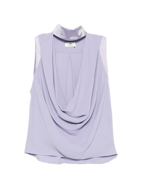 ELISABETTA FRANCHI cowl neck blouse
