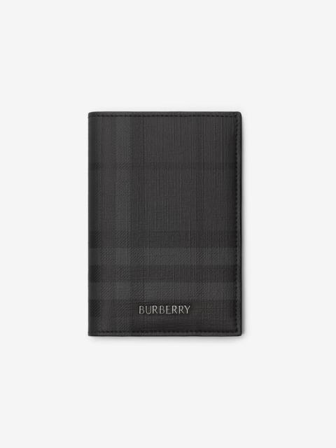 Burberry City Check Passport Holder
