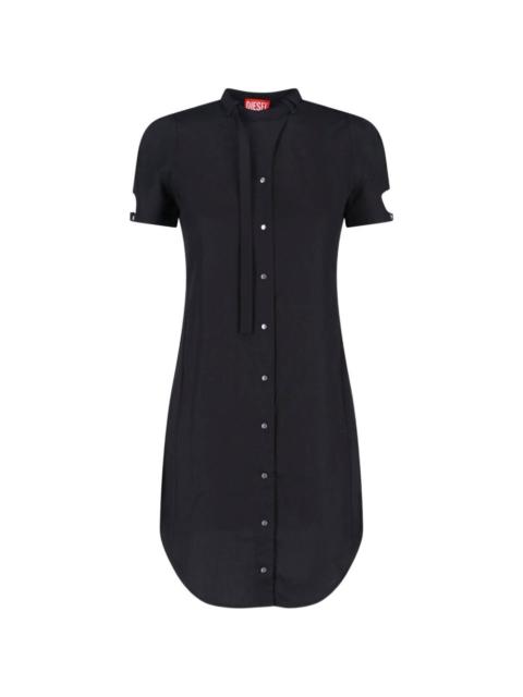 Diesel cut-out button dress