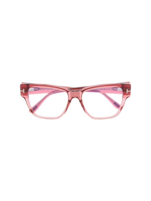 TOM FORD FT5745B square-frame glasses