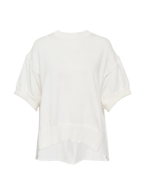 sacai Denim x Knit Pullover