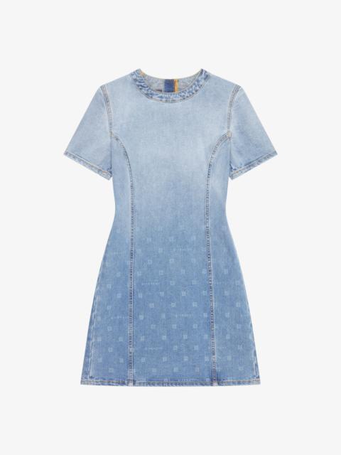 Givenchy DRESS IN GIVENCHY 4G DENIM
