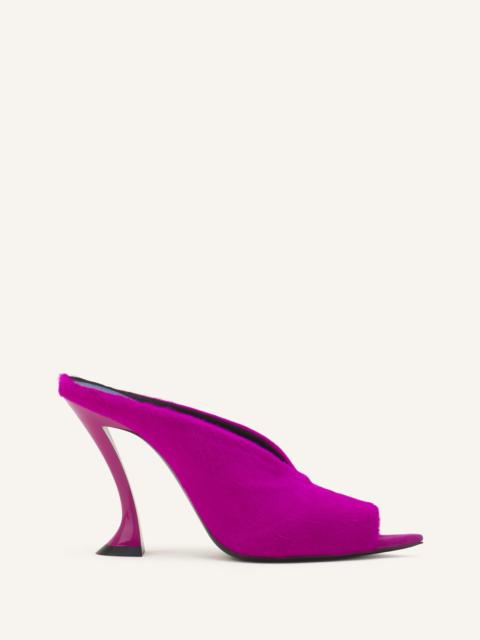 Lanvin MIDNIGHT STEP MULE IN PONY