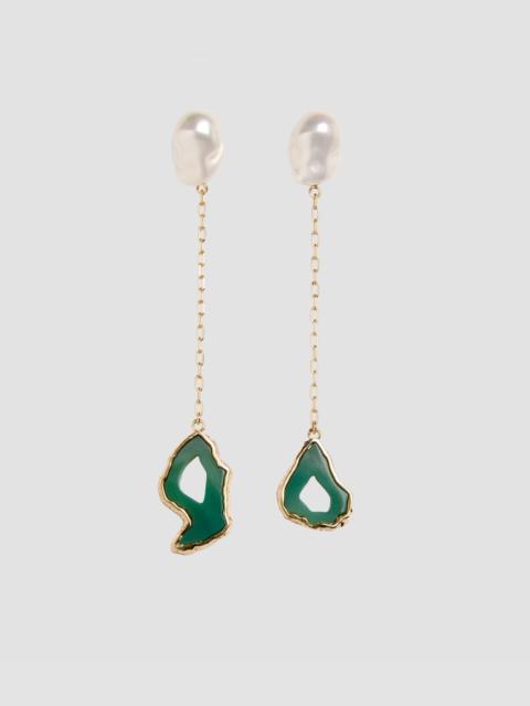 Erdem STONE DROP EARRING