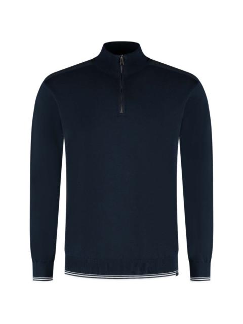 Paul & Shark zip-up striped sweater