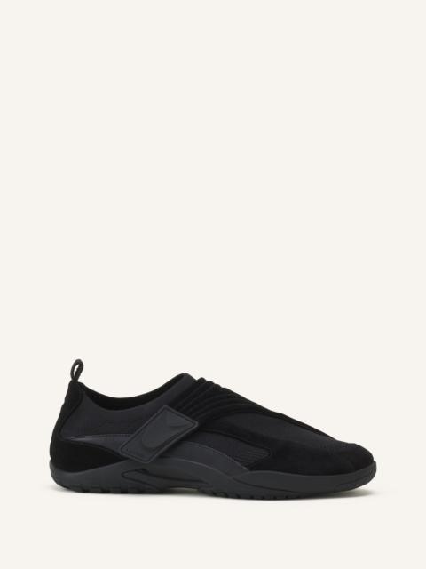 Lanvin LNV1 KNIT AND SUEDE SNEAKERS