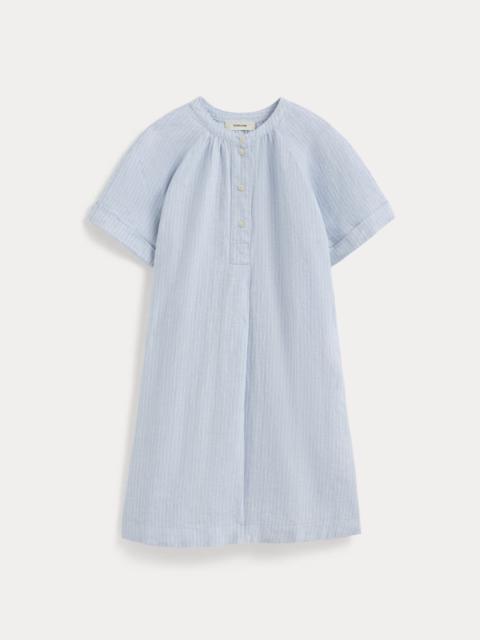 EVERLANE THE POPOVER DRESS IN LINEN