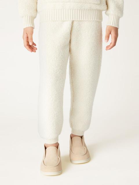 Loro Piana Kid's Curly Cloud Pants