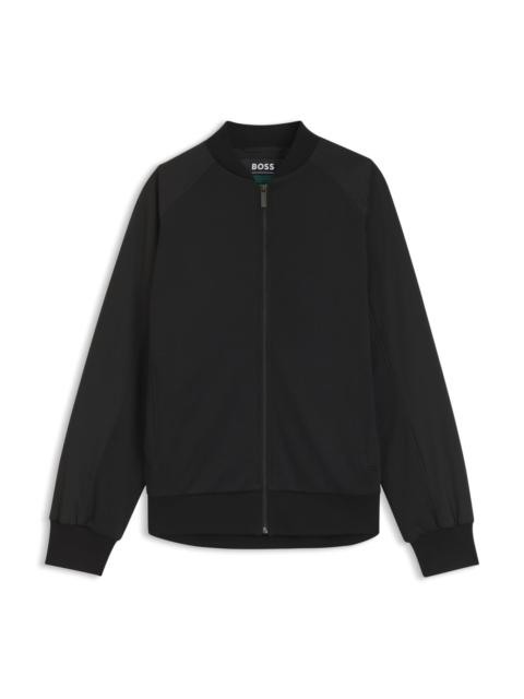 BOSS BOSS X ASTON MARTIN BOMBER-STYLE JACKET
