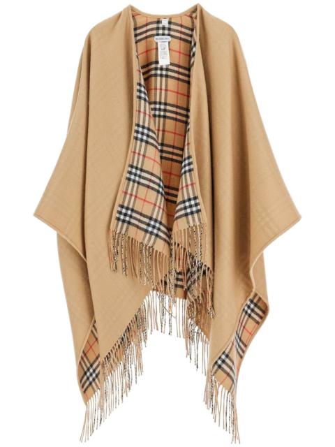 Burberry BEIGE VIRGIN WOOL CLASSIC CHECK SCARF