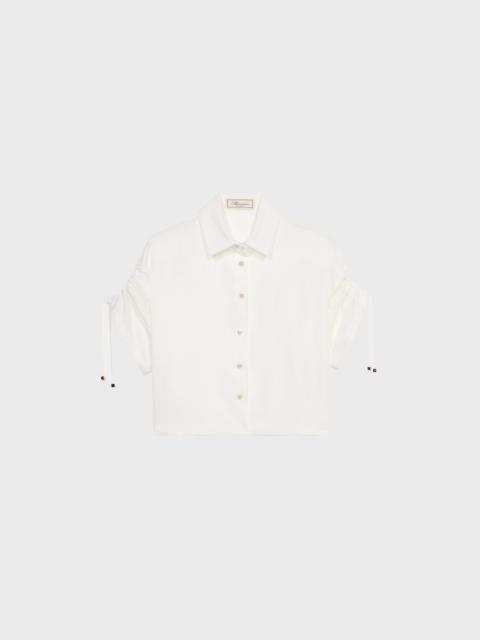 Blumarine TWILL CUPRO SHIRT