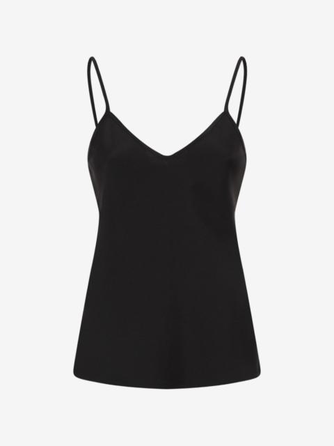 Max Mara V-neck sleeveless top
