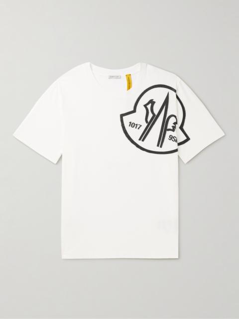 Moncler 6 Moncler 1017 ALYX 9SM Logo-Embellished Cotton-Jersey T-Shirt