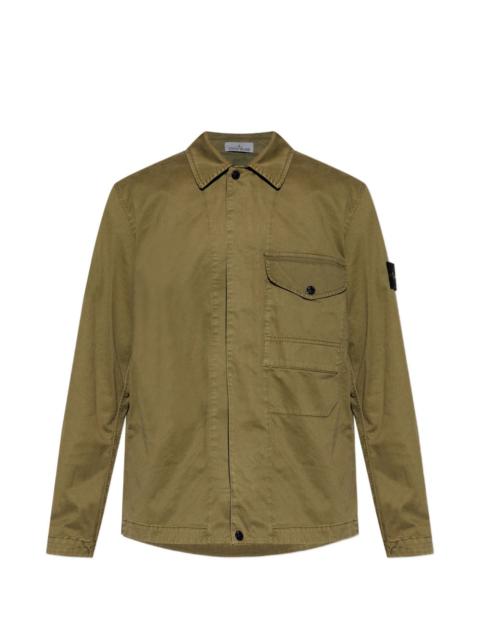 Stone Island buttoned cotton shirt