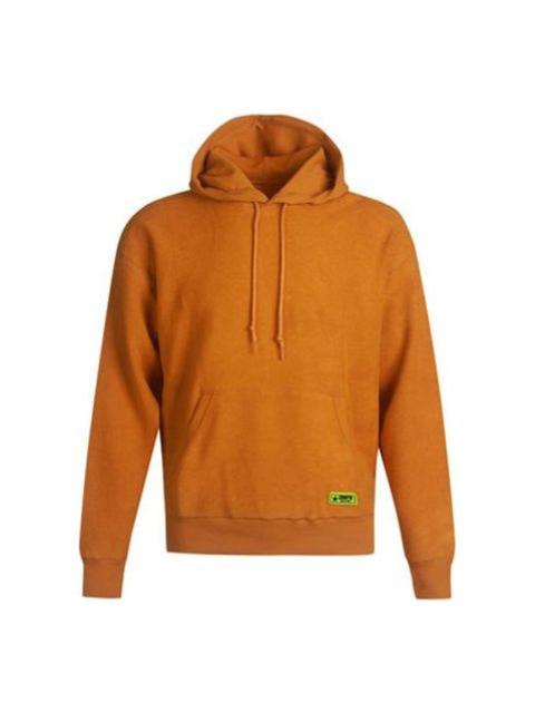 Converse Hooded Sweater Sports Shirts Men Orange 10019955-A03
