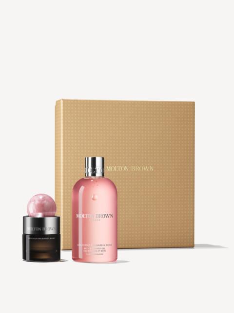 Molton Brown Delicious Rhubarb & Rose Fragrance & Body Gift Set