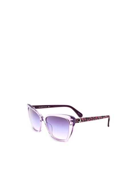 kate spade Lucca cat-eye sunglasses