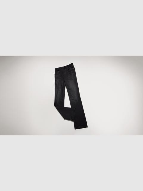 GUCCI Flared stretch cotton denim pants