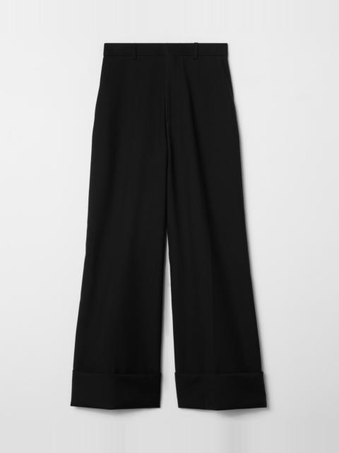 CELINE CROPPED CUFF TROUSERS