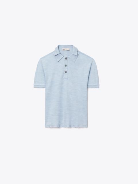 TORY BURCH Silk Polo