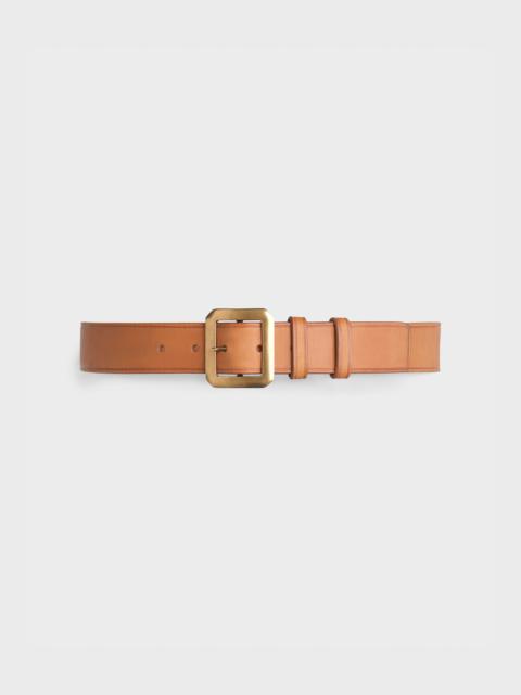 CELINE CEINTURON WITH SQUARE BUCKLE  IN  VEGETAL CALFSKIN