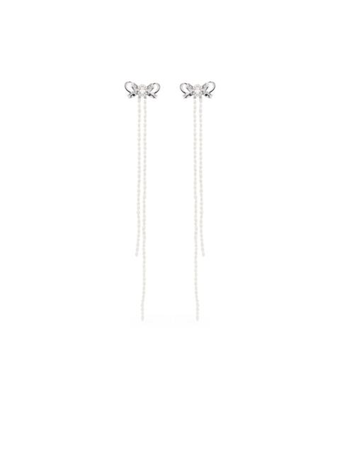 SHUSHU/TONG Bow tassel earrings
