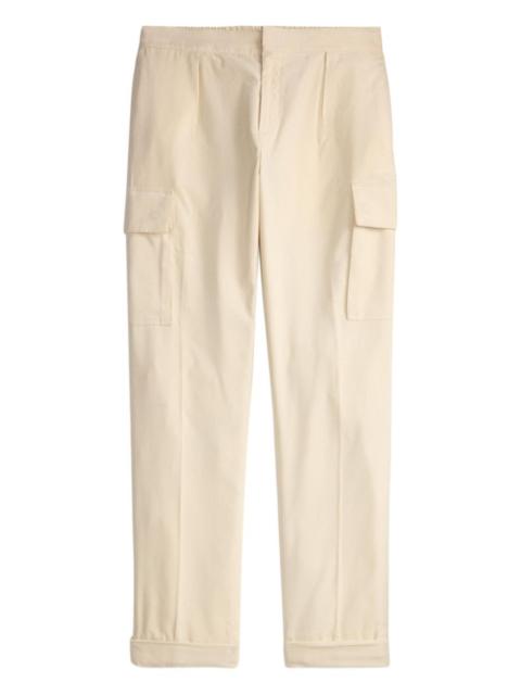 Ralph Lauren elasticated drawstring pleated trousers