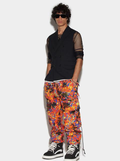 DSQUARED2 GOTH CAMO CARGO PANTS