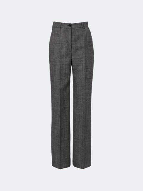 Dolce & Gabbana Virgin wool straight pants