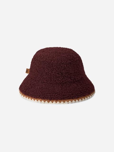 UGG ® Women's ®fluff Scalloped Hat Fleece in Wild Grape