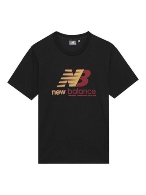 New Balance New Balance Men's New Balance Round Neck Minimalistic Casual Short Sleeve Black NEA33011-BK