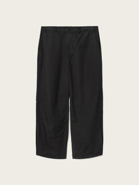 ALLSAINTS ECHO LINEN BLEND BARREL LEG PANTS