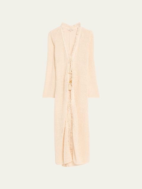 RAMY BROOK Crochet Fatima Maxi Dress