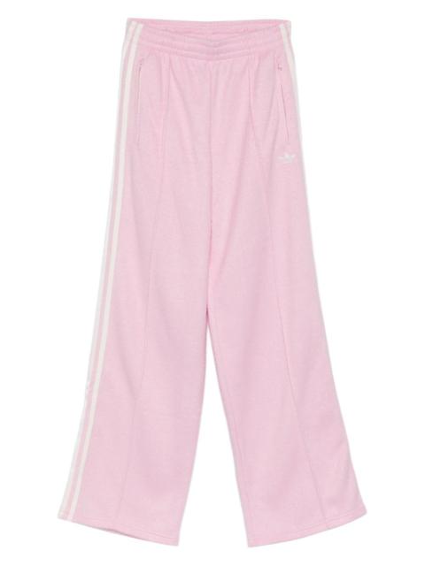 adidas stripe detail trousers