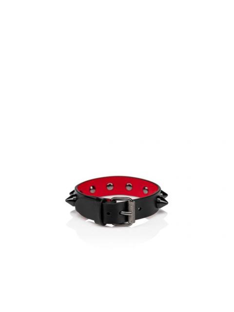 Christian Louboutin Loubilink Bracelet Man BLACK/BLACK