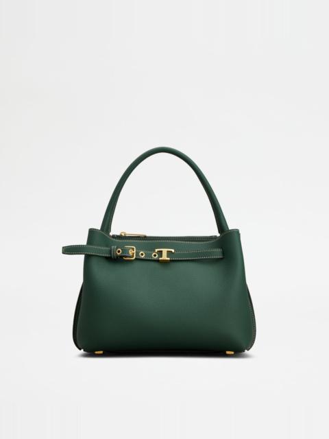 Tod's HANDBAG IN LEATHER MINI - GREEN
