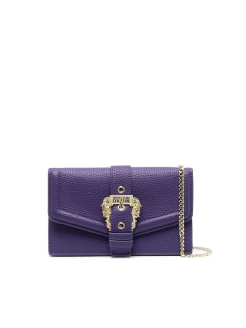 VERSACE JEANS COUTURE Couture1 logo-buckle clutch bag