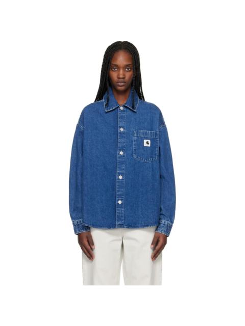 Carhartt WIP Blue Alta Denim Shirt