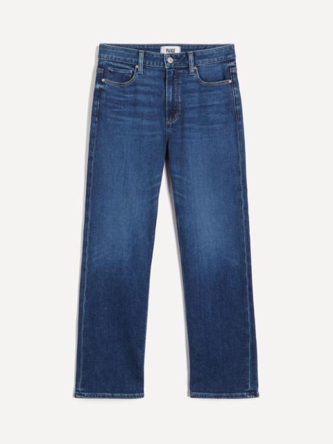 PAIGE Mason Ankle Straight Jeans in Neutra