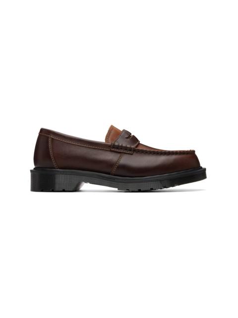 Dr. Martens Brown Penton 'Made In England' Leather Loafers