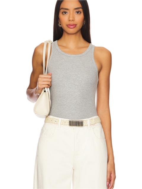 ÉTERNE High Neck Fitted Tank Top