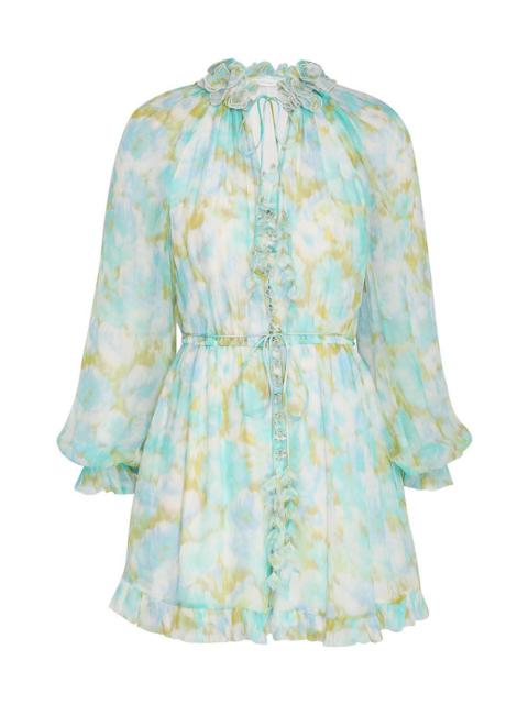 Zimmermann HIGH TIDE FLUTTER PLAYSUIT