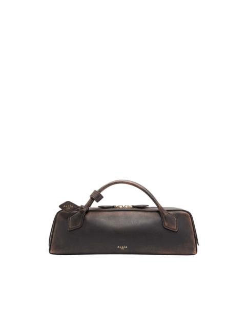 Alaïa Le Teckel handle leather clutch bag