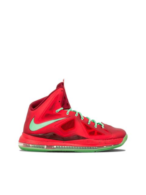 LeBron 10 "Christmas" sneakers