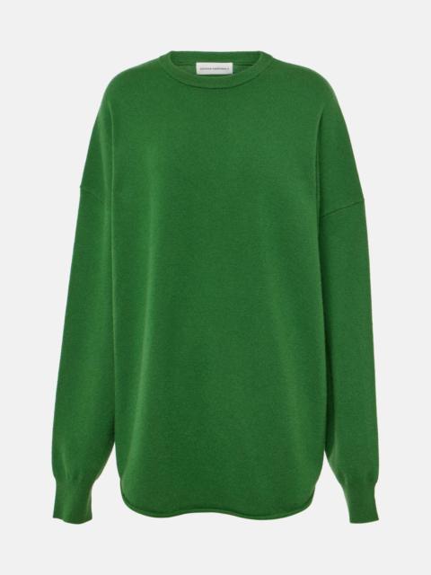 extreme cashmere N°53 Crew Hop cashmere-blend sweater
